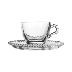 Côté Table Tasse Ă CafĂ© En Verre - Perloa