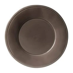 Côté Table Assiette Plate En Faïence Poivre D28.5cm - Constance