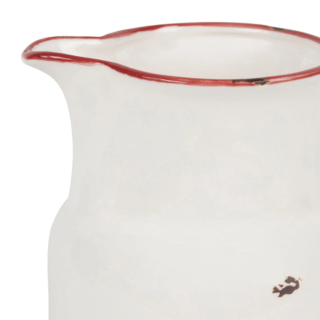 Comptoir De Famille Pichet Retro Blanc+rouge 1l – Image 2