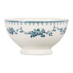 Comptoir De Famille Bol En FaIence Bleu Ancien 50cl - Faustine