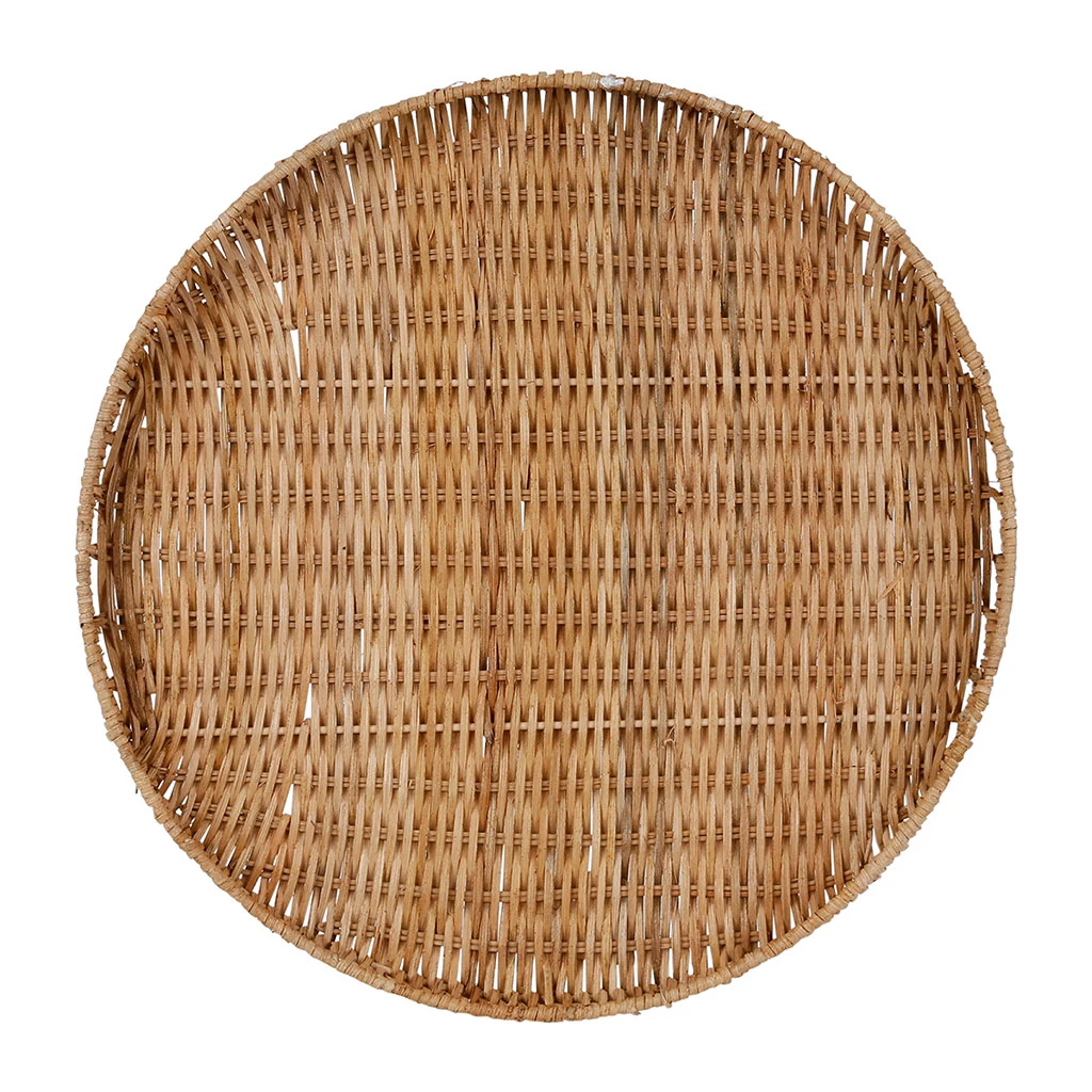 Comptoir De Famille Plateau En Rotin Naturel D4cm - Fantine