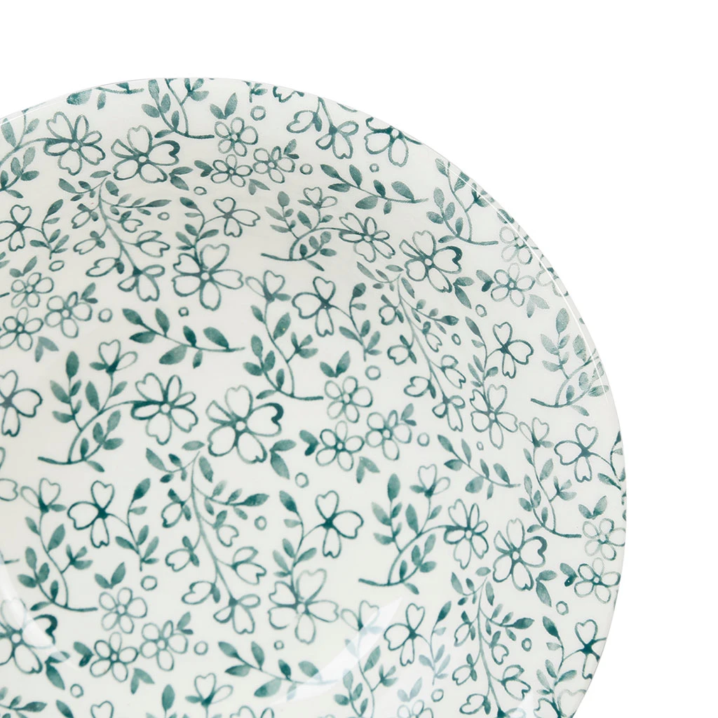 Comptoir De Famille Coupelle En Faïence Vert D15.5cm - P'tites Fleurs – Image 3