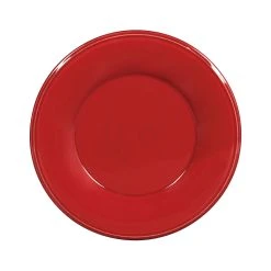 Côté Table Assiette à Dessert En Faïence Rouge D23.5cm - Constance