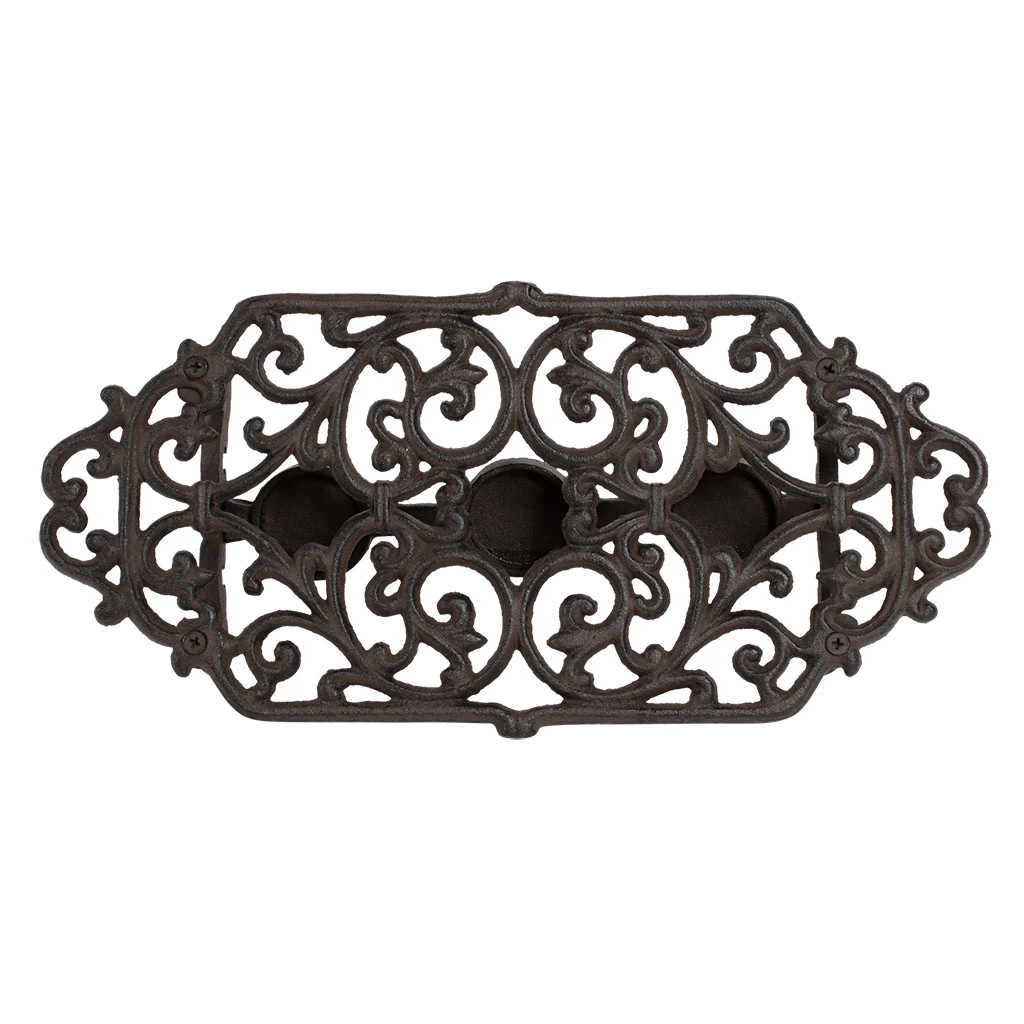 Comptoir De Famille Chauffe Plat En Fonte Brun – Image 3