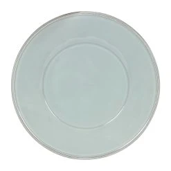 Côté Table Assiette Plate En Faïence Vert D'eau D28.5cm - Constance