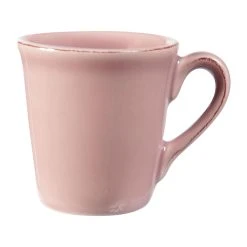 Côté Table Mug Americain En Faïence Rose Poudré