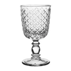 Côté Table Verre à Pied Arlequin En Verre