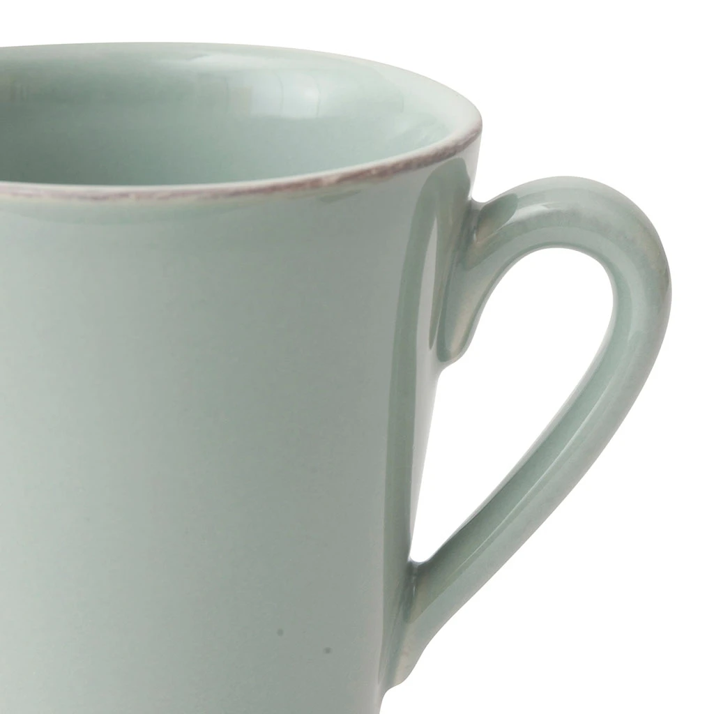 Côté Table Mug Americain En Faïence Vert D'eau – Image 3