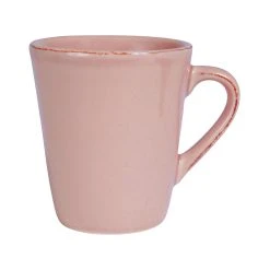 Côté Table Mug Americain En Faïence Rose