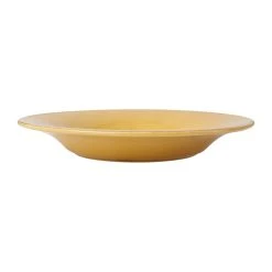 Côté Table Assiette à Pâtes En Faïence Moutarde D27cm - Constance