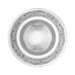 Côté Table Assiette Plate En Verre D25cm - Classica