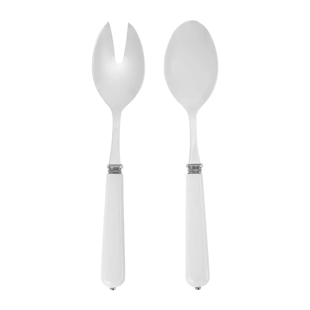 Côté Table Couverts Ă Saladeen Inox Blanc - Lucie