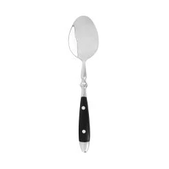 Côté Table Cuillère à Café En Inox Et Bakelite Noir - Alrick