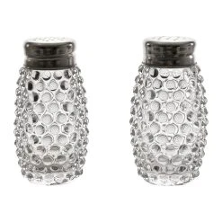 Côté Table Saliere Poivriere En Verre -perloa