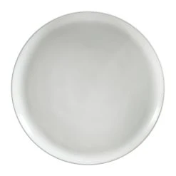 Côté Table Assiette Plate En Grès Blanc D27cm - Ingrid