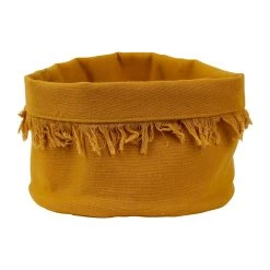 Côté Table Paniere A Pain Nalia Cumin D18xh15cm Coton 180g/m2