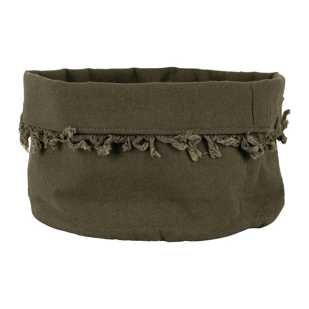 Côté Table Paniere A Pain Nalia Thym D18xh15cm Coton 180g/m2