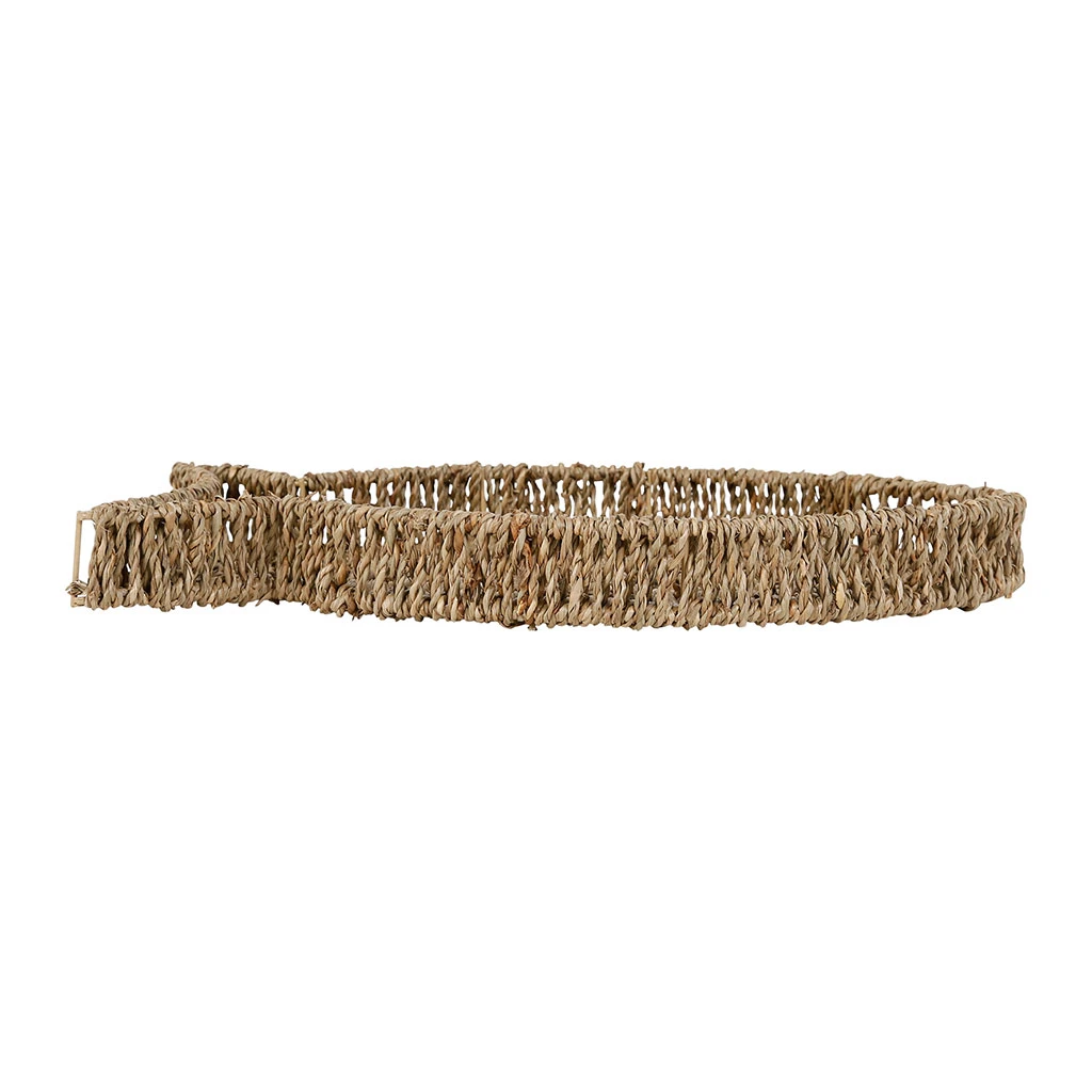 Côté Table Lot De 2 Plateaux Poisson En Jonc De Mer Et Fer - Borneo – Image 2