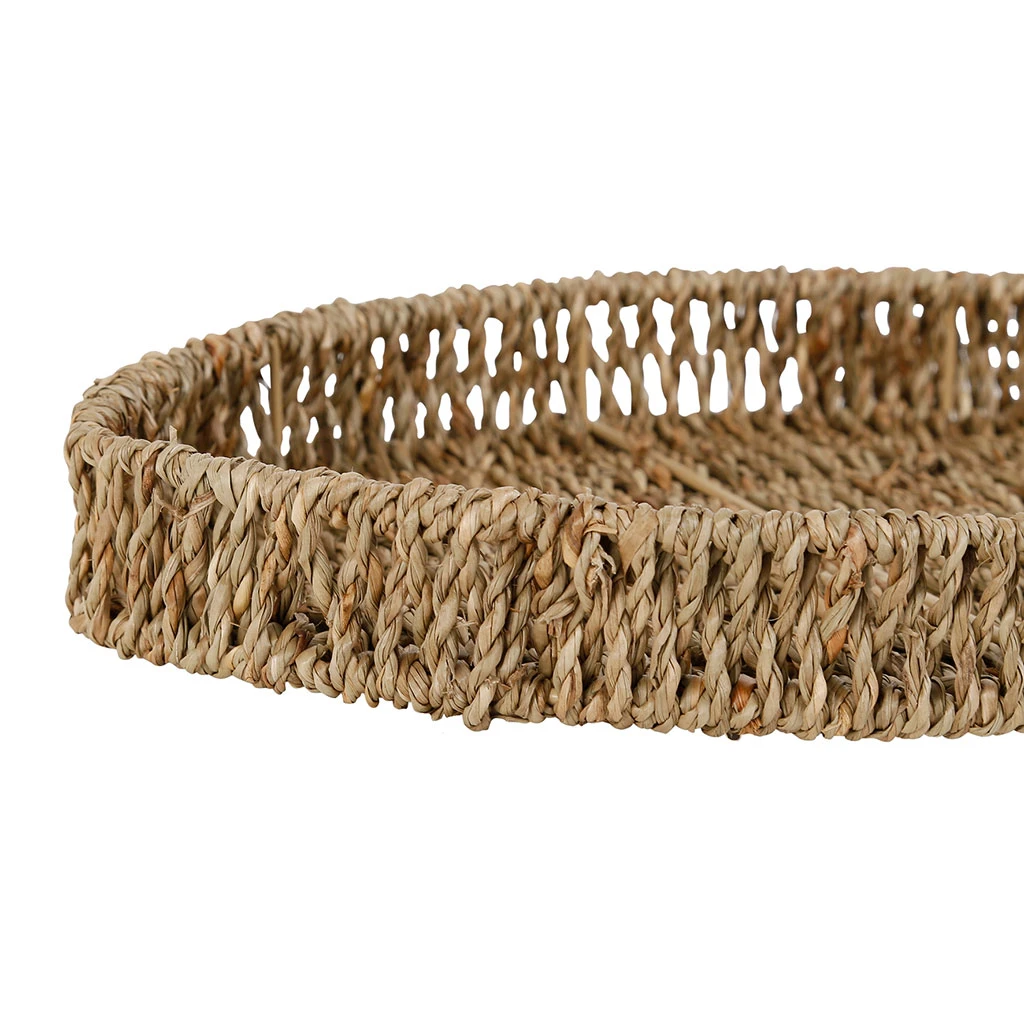 Côté Table Lot De 2 Plateaux Poisson En Jonc De Mer Et Fer - Borneo – Image 4