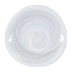 Côté Table Assiette Plate En Verre Blanc D26cm - Arales