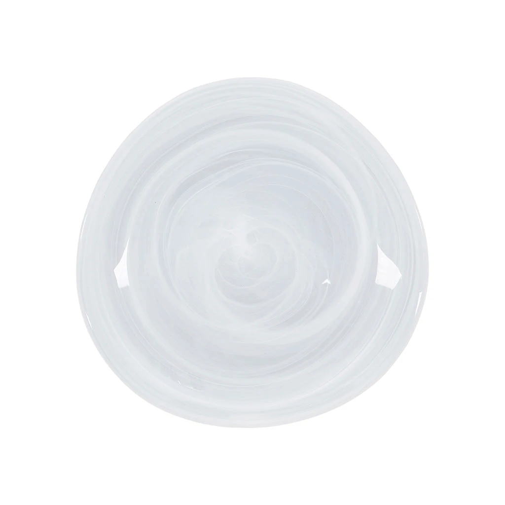 Côté Table Assiette Ă Dessert En Verreblanc D20.5cm - Arales