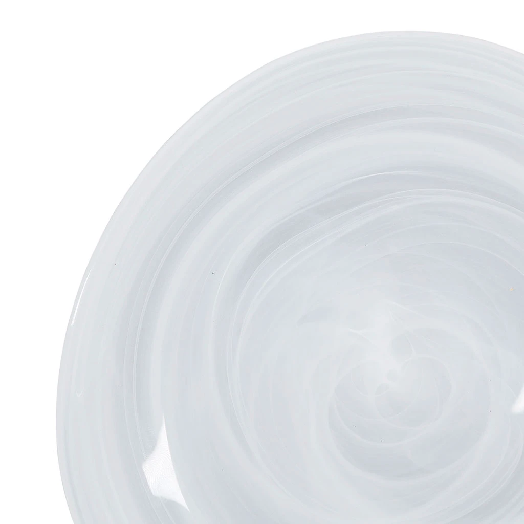 Côté Table Assiette Ă Dessert En Verreblanc D20.5cm - Arales – Image 2