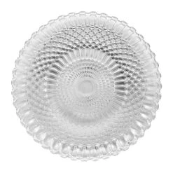 Côté Table Assiette Plate En Verre D28cm -milesia