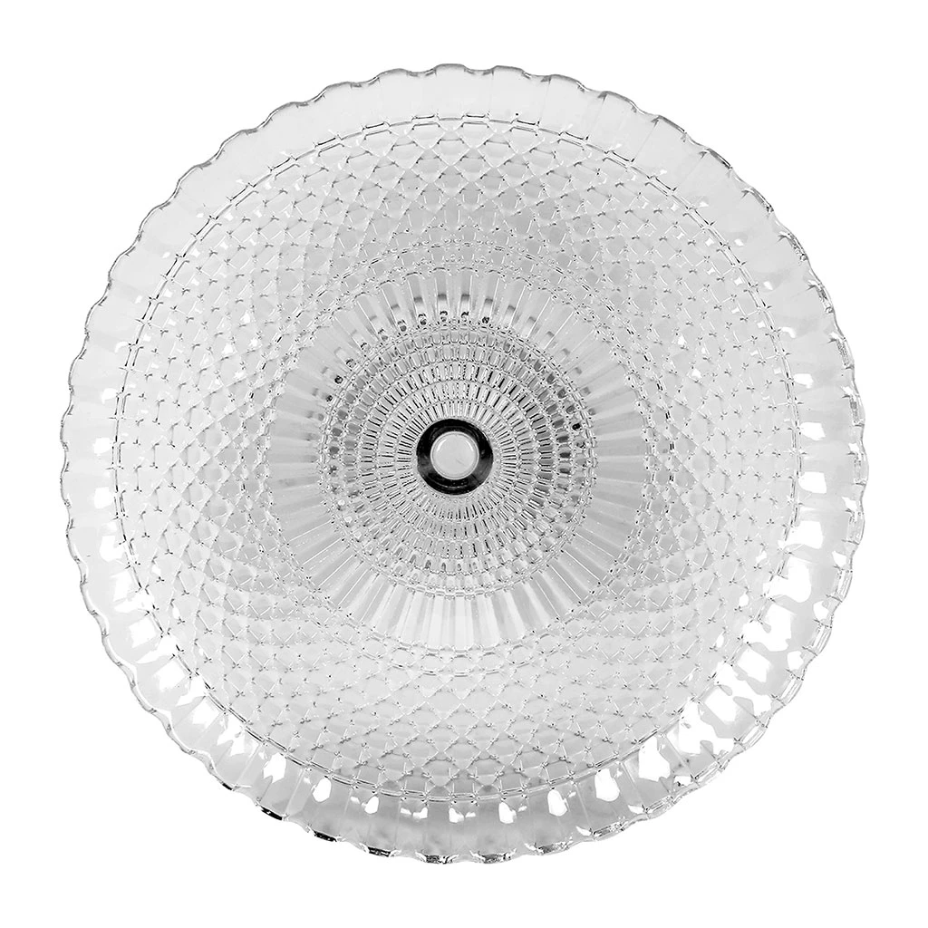 Côté Table Plat Sur Pied En Verre - Milesia – Image 3