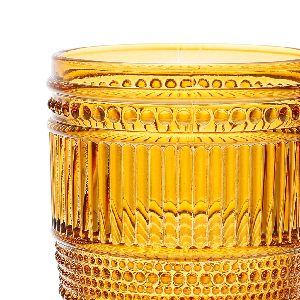 Côté Table Gobelet En Verre Ambre 27cl - Strie – Image 2