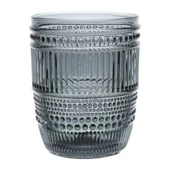 Côté Table Gobelet En Verre Fumé 27cl - Strie