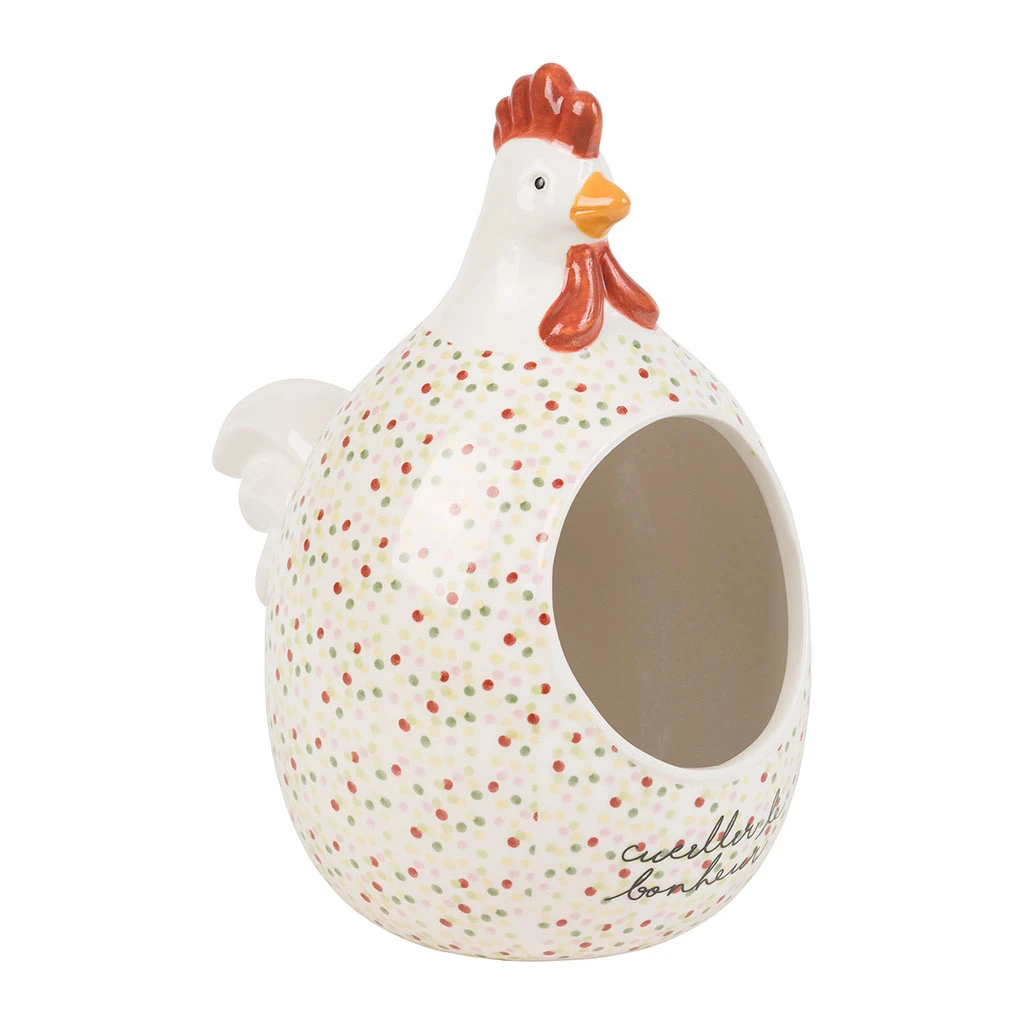 Jardin D'Ulysse Main à Sel En Faïence Poule - Codette – Image 2