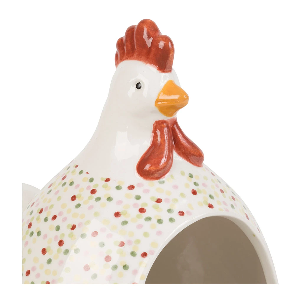 Jardin D'Ulysse Main à Sel En Faïence Poule - Codette – Image 3