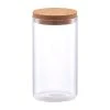 Zeller Bocal Verre Avec Couvercle En Liege 1.1l