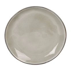 Sibo Homeconcept Assiette Dessert En Gres Vert D20 Cm -nori