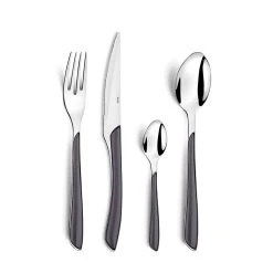 AMEFA Ménagère 24 Pièces Acier Et Gris - éclat