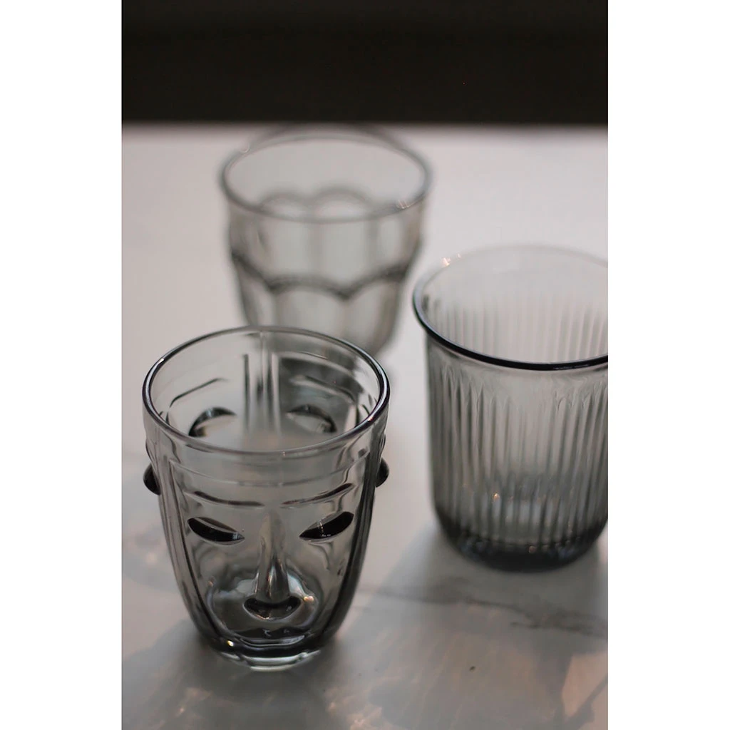 Opjet Gobelet Visage Gris D8x10cm – Image 4