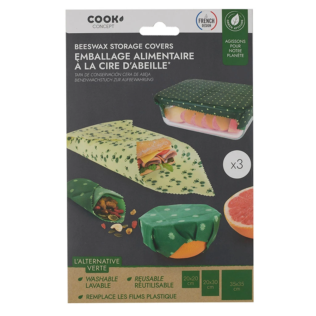 Cook Concept Emballage Alimentaire Cire Abeille – Image 6