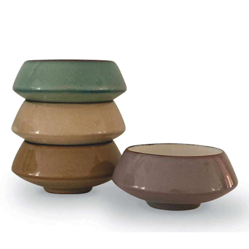 Opjet Lot De 4 Coupelles En Porcelaine D10cm - Fox