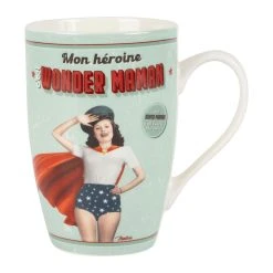 Natives Mug En Porcelaine Vert - Wonder Maman Vert