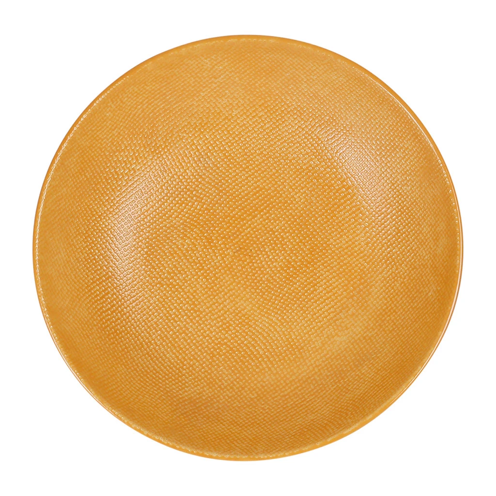 Table Passion Assiette Calotte En Gres Safran D25cm - Vesuvio – Image 4