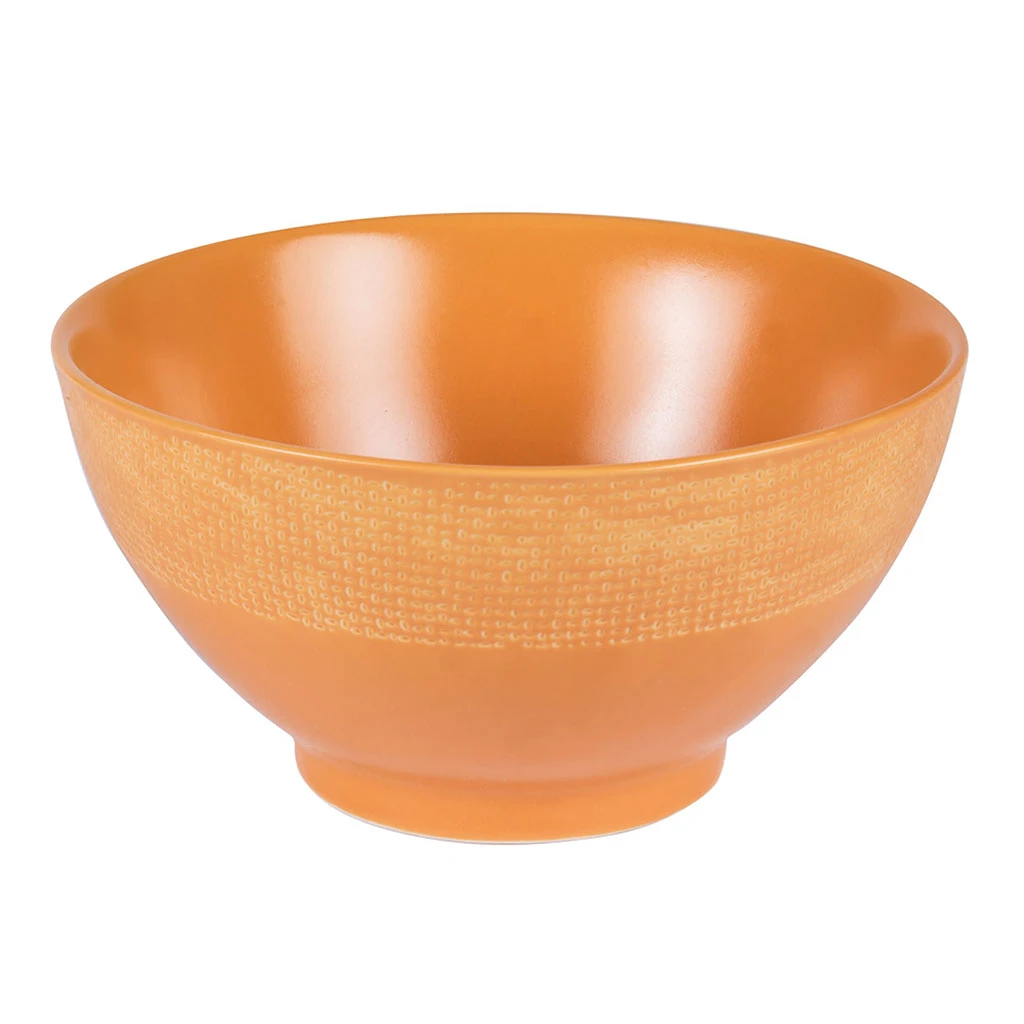 Table Passion Mini Bol En Grès Safran D9.5cm - Vesuvio – Image 2