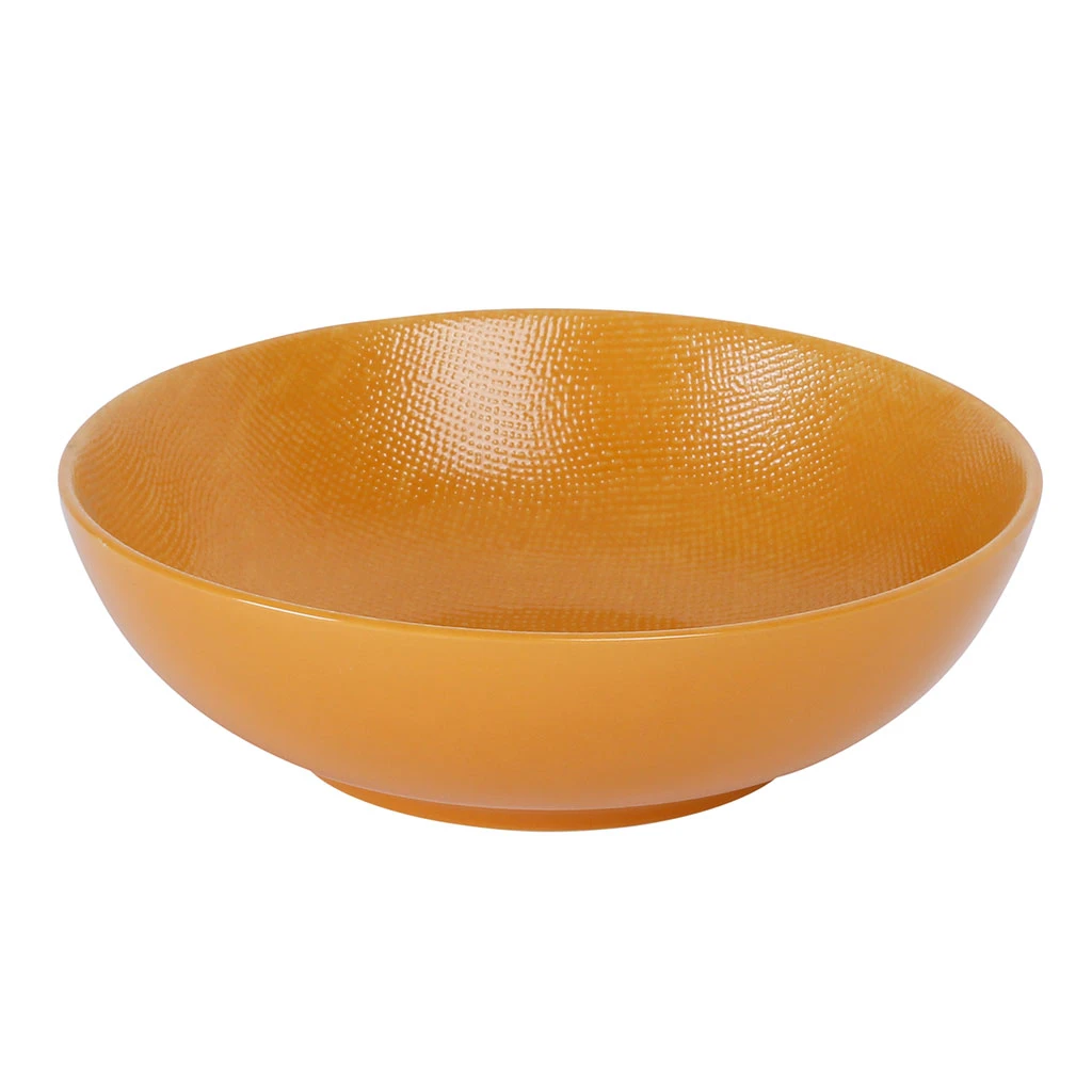 Table Passion Saladier En Grès Safran -vesuvio – Image 3