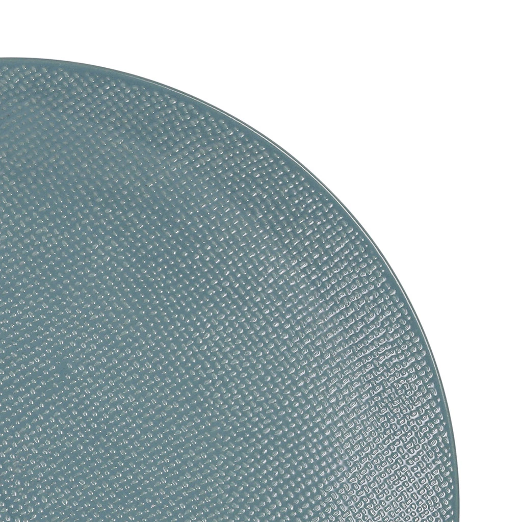 Table Passion Assiette Plate En Gres Bleu D27cm - Vesuvio – Image 3