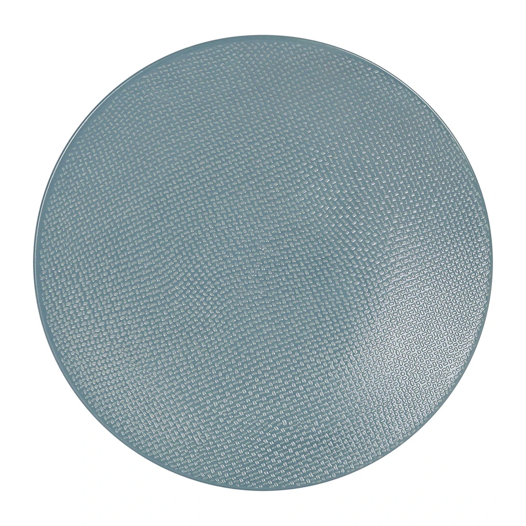 Table Passion Assiette Ă Dessert En Gres Bleu D21cm - Vesuvio