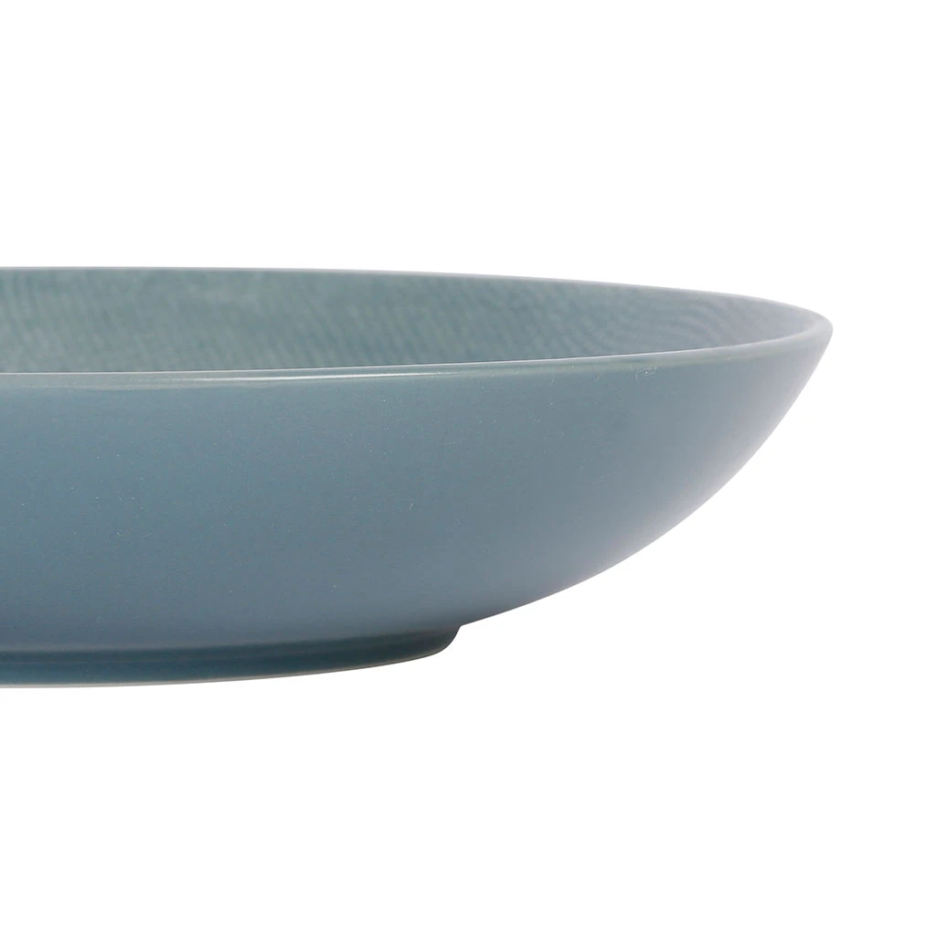 Table Passion Assiette Calotte En Gres Bleu D19cm - Vesuvio – Image 3