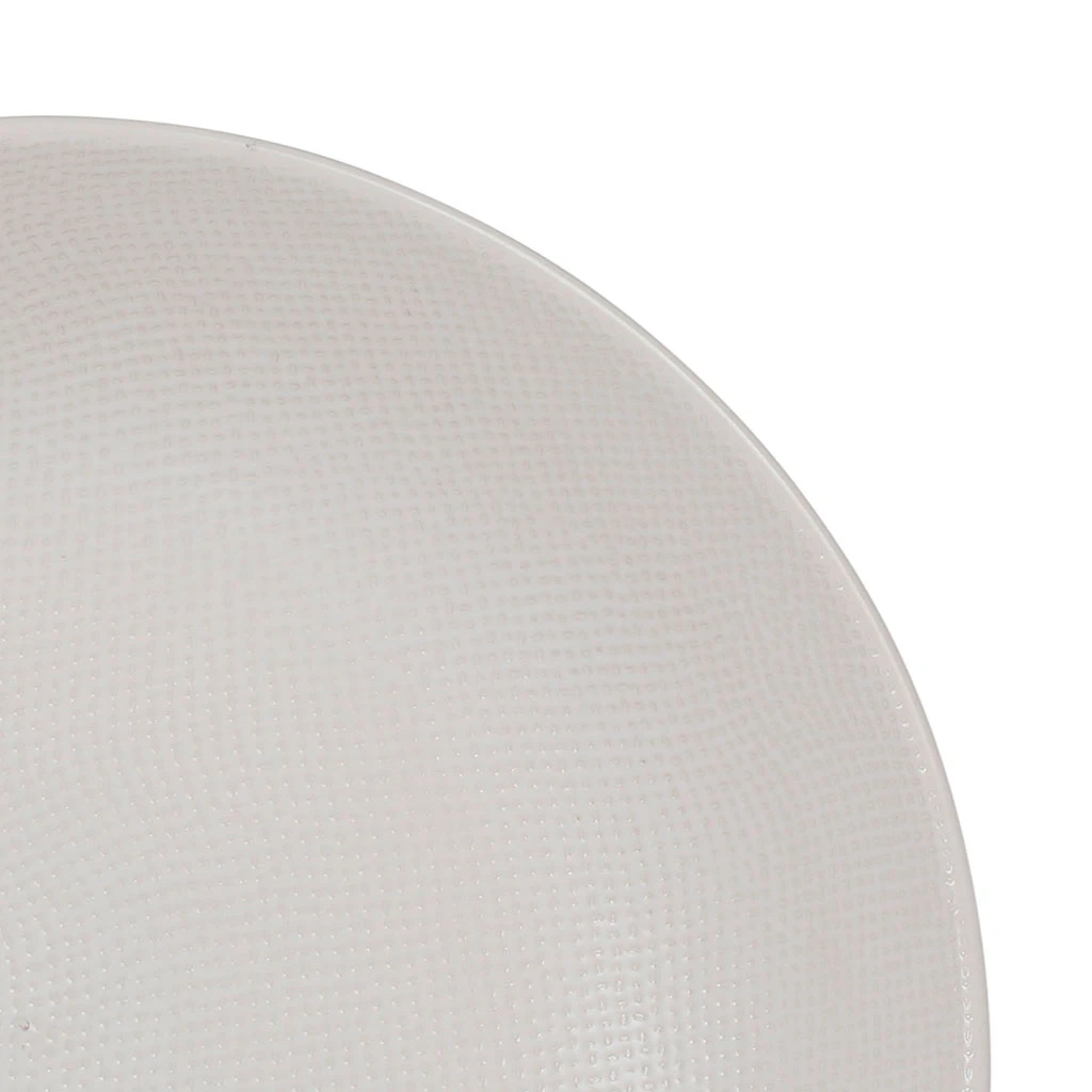 Table Passion Assiette Calotte En Gres Blanc D25cm - Vesuvio – Image 4