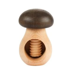 Table Passion Casse Noix En Bois Marron - Champignon