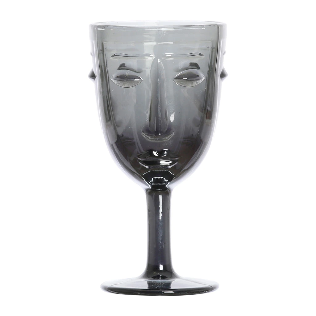 Opjet Verre à Pied Visage Noir – Image 4