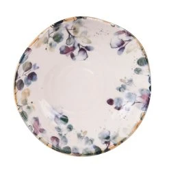 Table Passion Assiette Calotte En Faïence Blanc D19cm - Garden