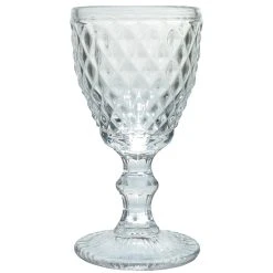 Sibo Homeconcept Verre A Pied Diamond 34cl Transparent